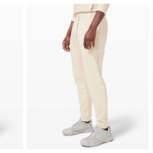 Lululemon Men’s City Sweat Joggers French Terry Sz Medium 30×29 White Opal